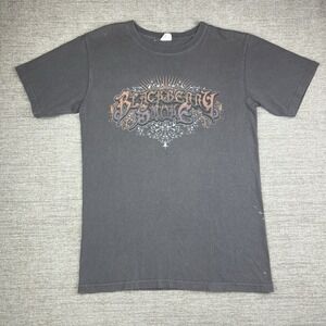 Blackberry Smoke Band T-shirt Men's Small Vintage Gray Country Rock Music Tee